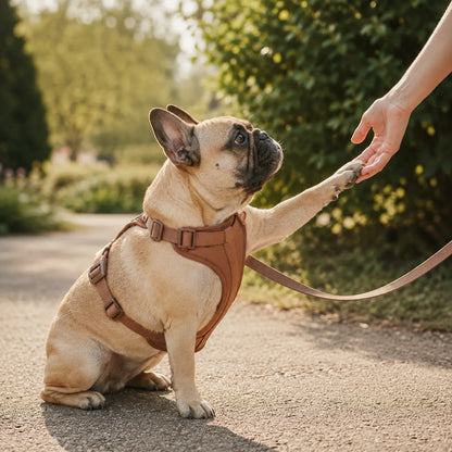 The MONTI Frenchie Harness